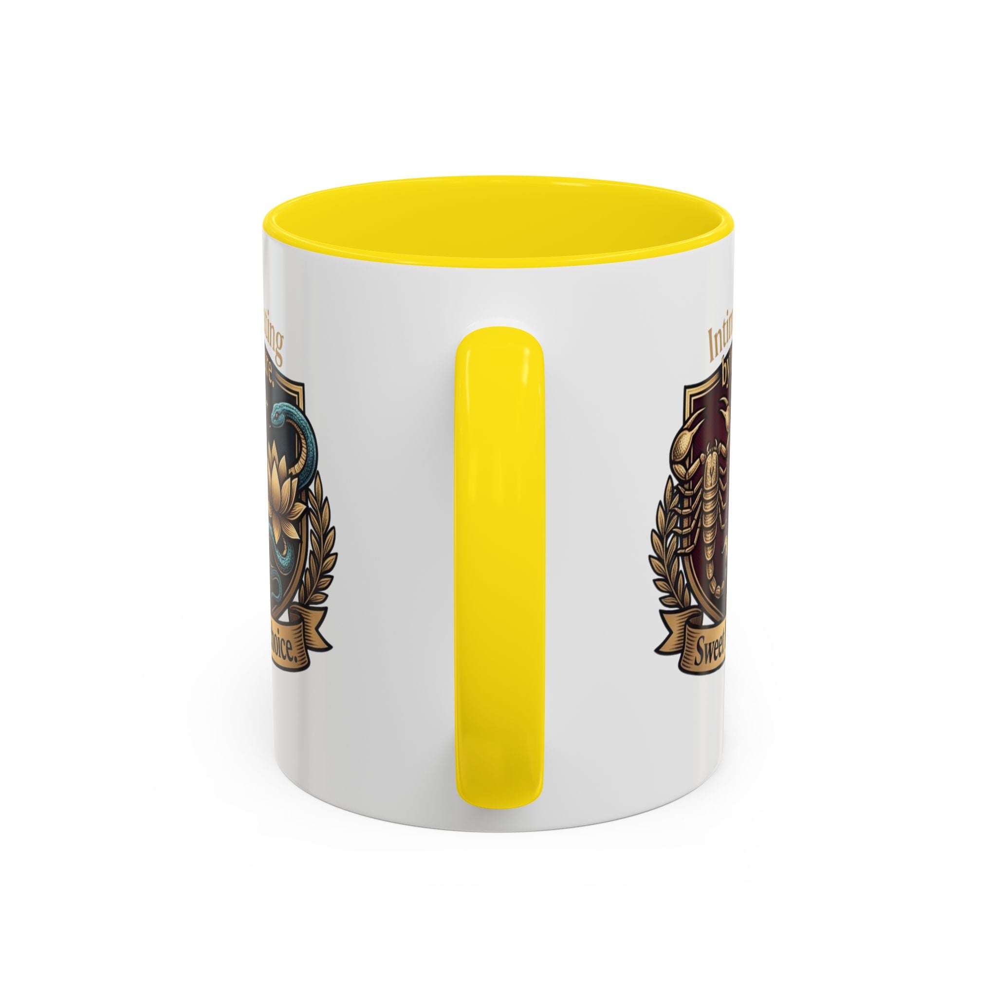 Intimidating by Nature, Sweet by Choice Accent Coffee Mug (11/15oz)