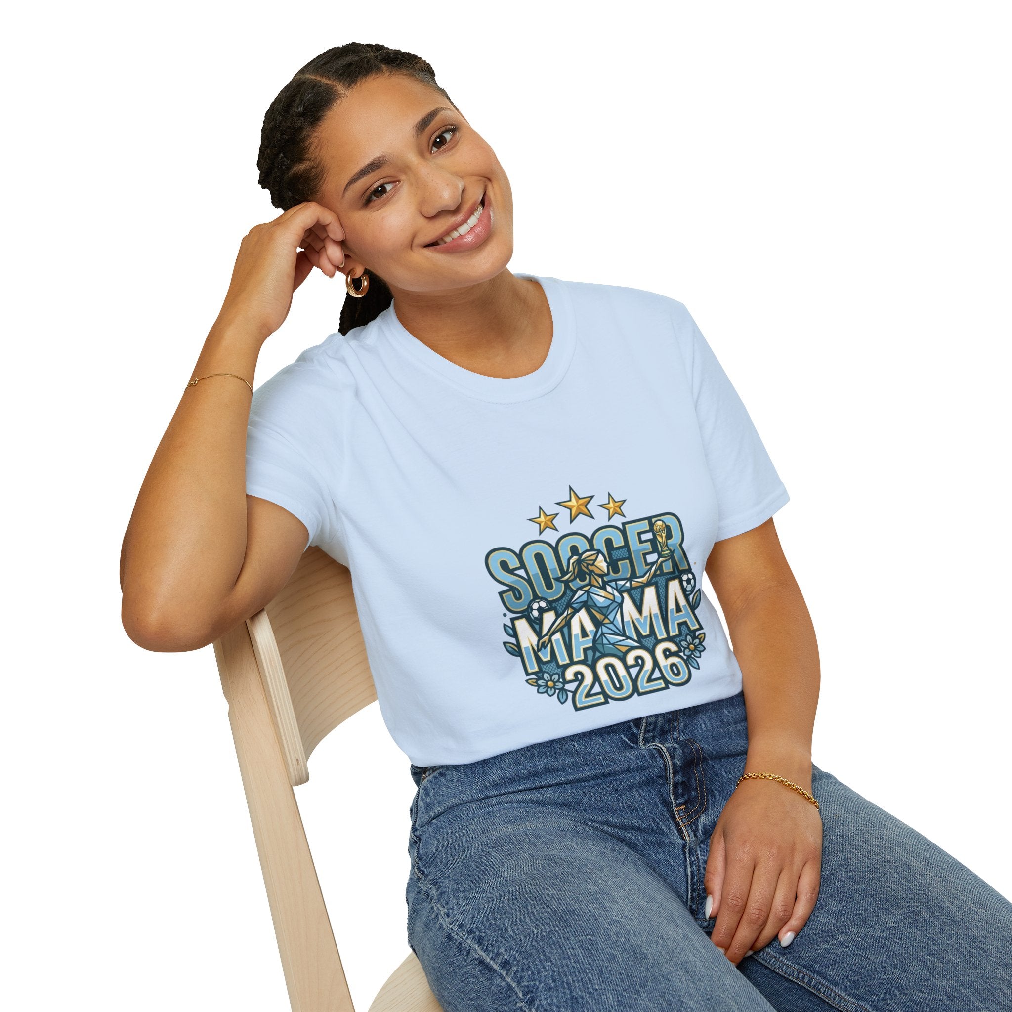 Soccer Mama 2026 T-Shirt — Women's Supporter Mom Tee