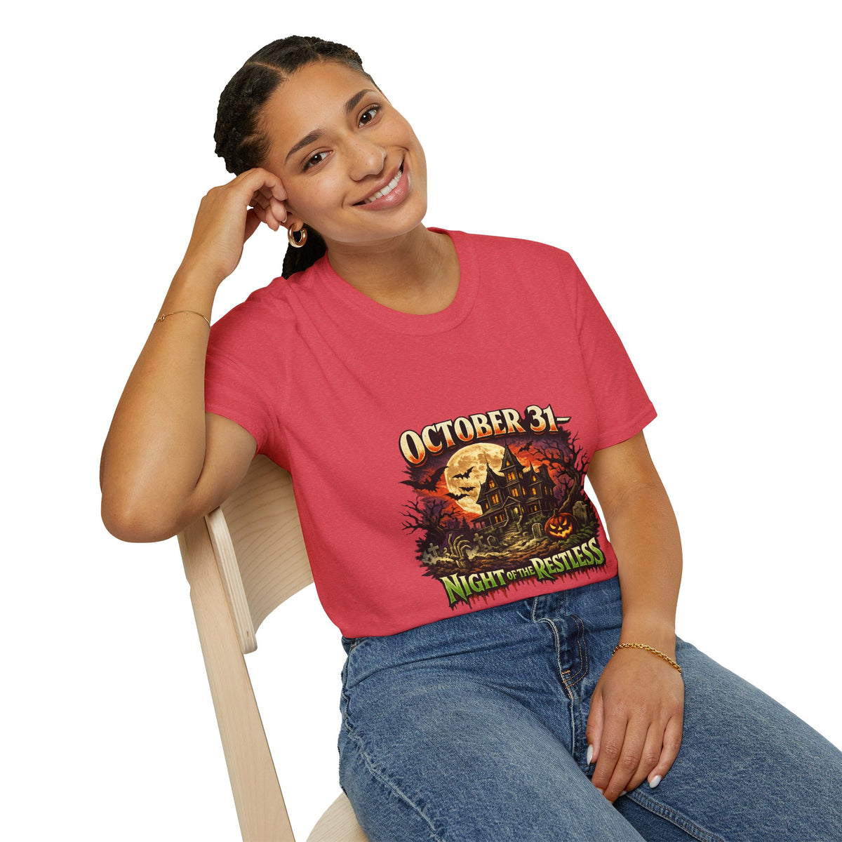 Halloween October 21 Unisex Softstyle T-Shirt