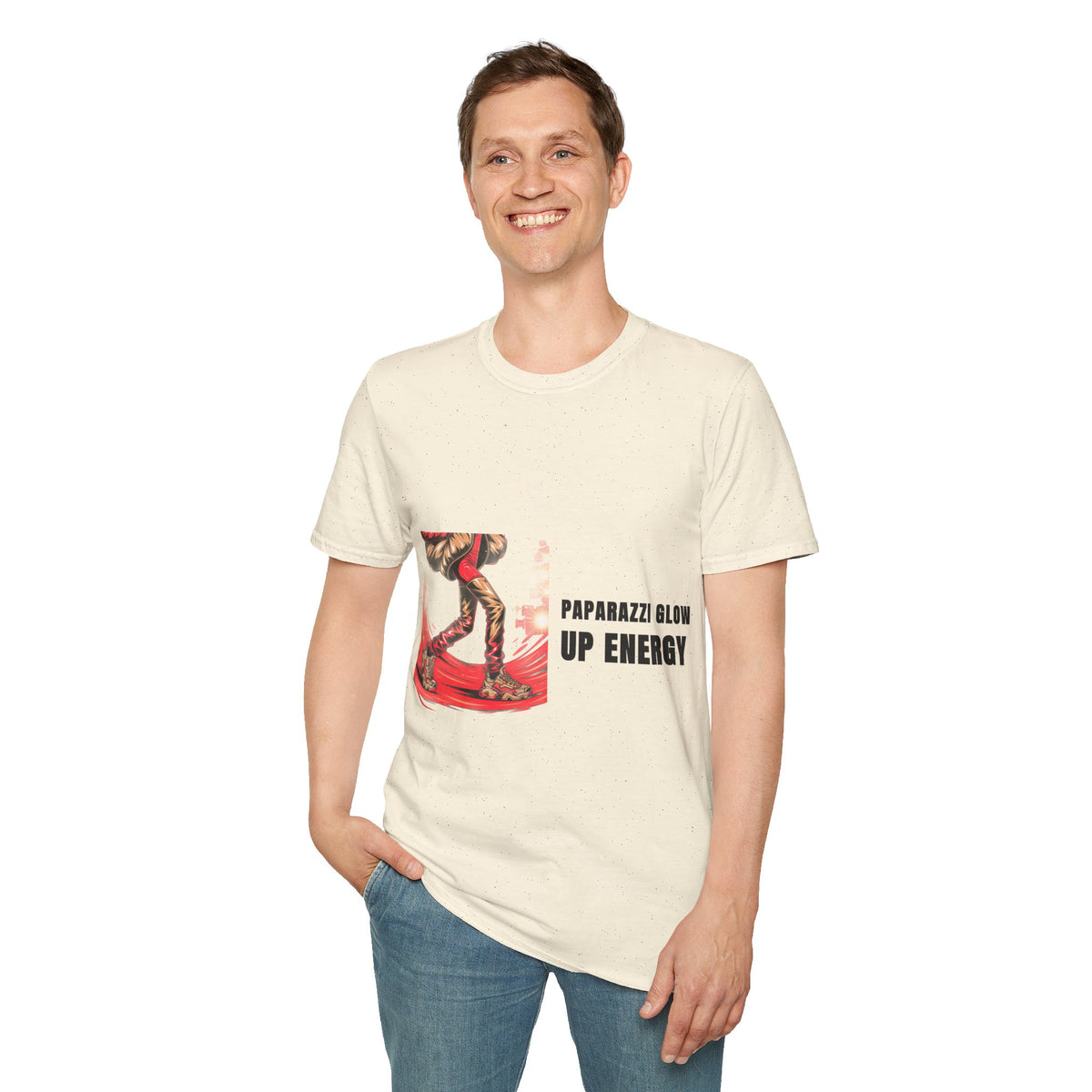 T-Shirt — "Paparazzi Glows Up Energy" Graphic Tee (Bold Pop Art Style) - Trending Now - September 2026