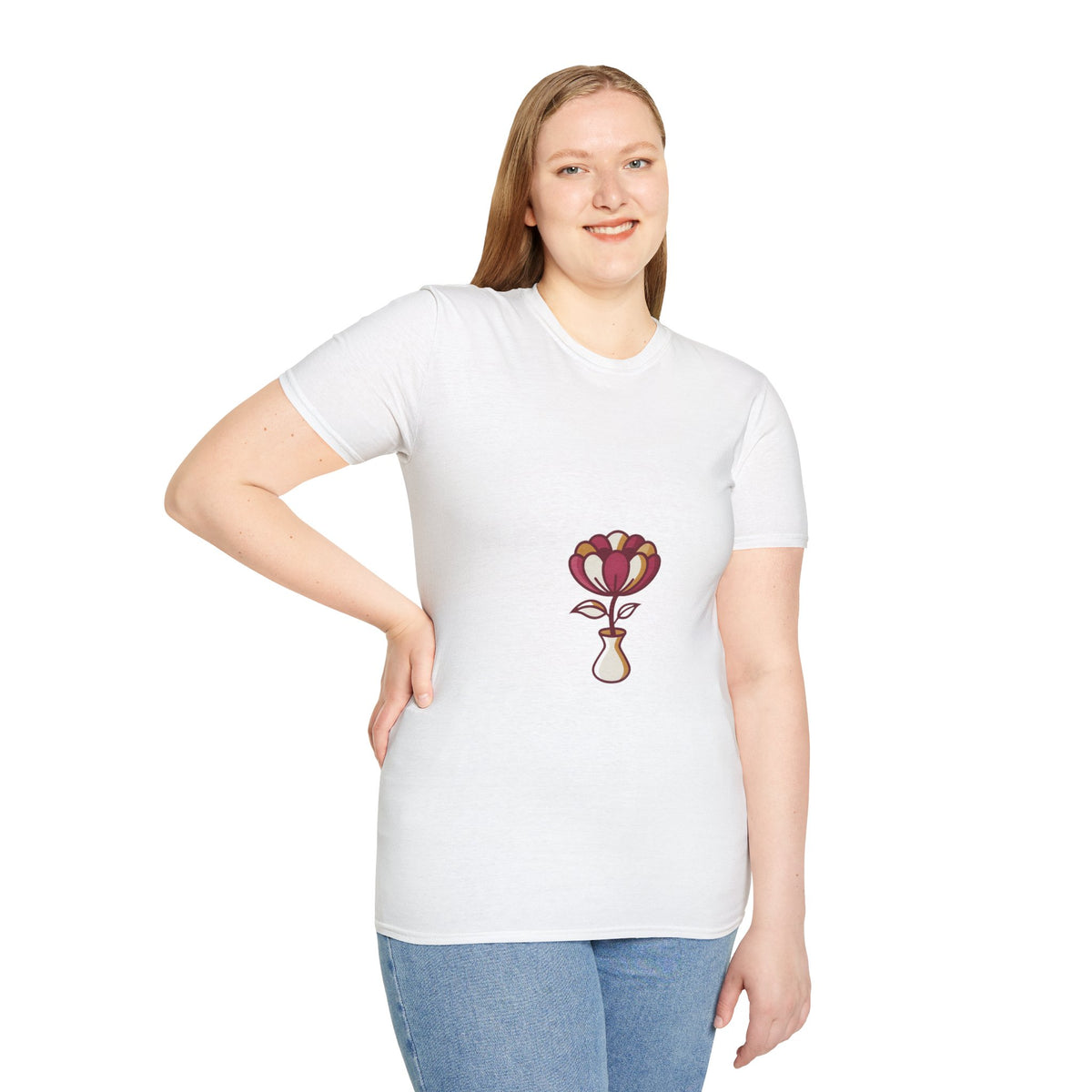 Floral Vase T-Shirt — Boho Retro Flower Graphic Tee - Trending Now - September 2026