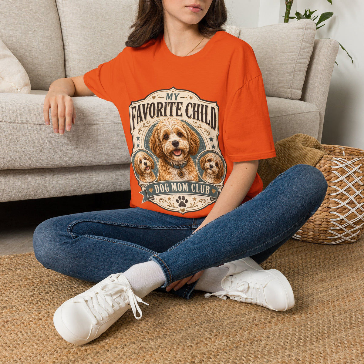 My Favorite Child Dog Mom Club T-Shirt — Cute Puppy Pet Lover Tee