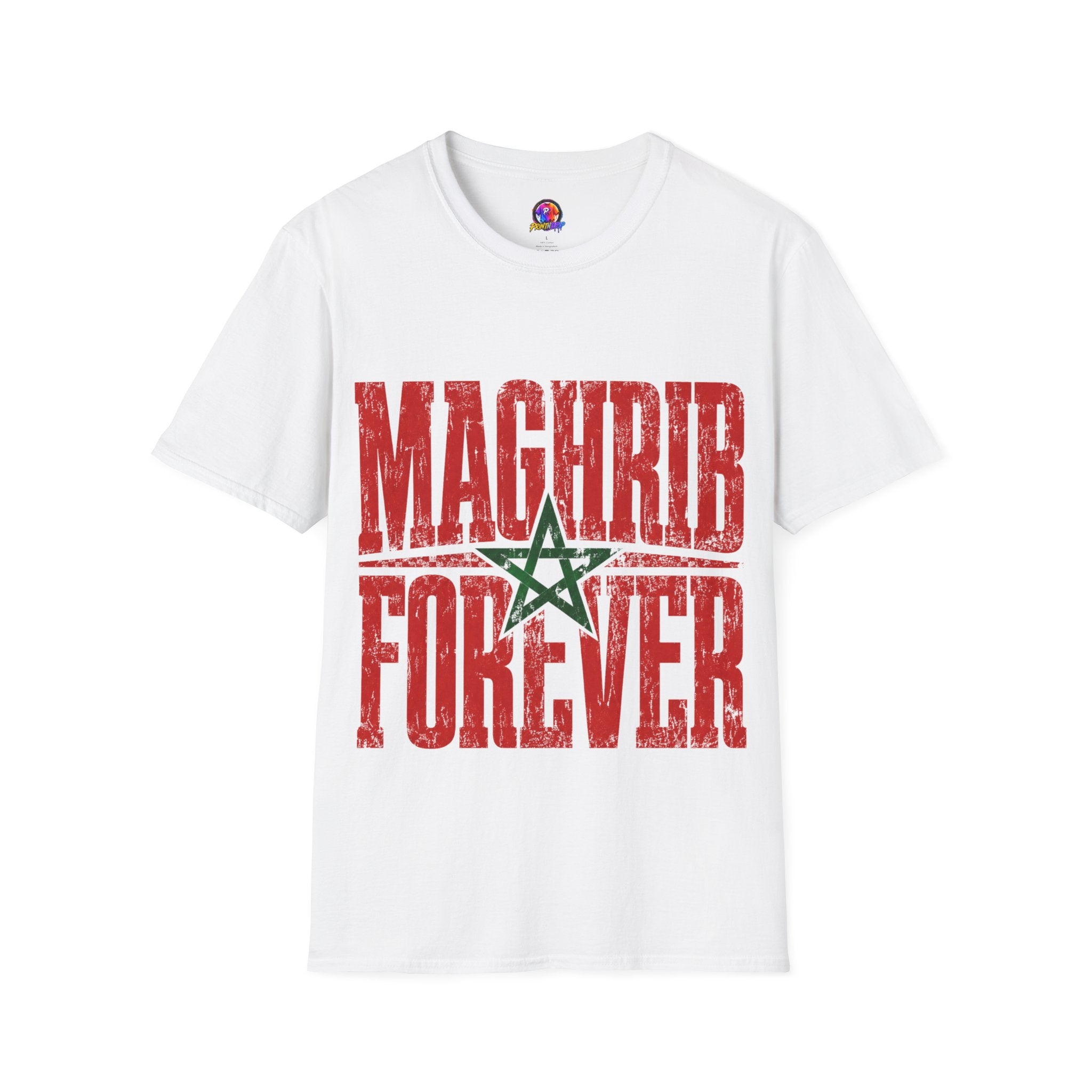 Morocco T-Shirt — Maghrib Forever Moroccan Flag Graphic Tee