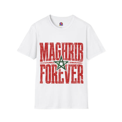 Morocco T-Shirt — Maghrib Forever Moroccan Flag Graphic Tee