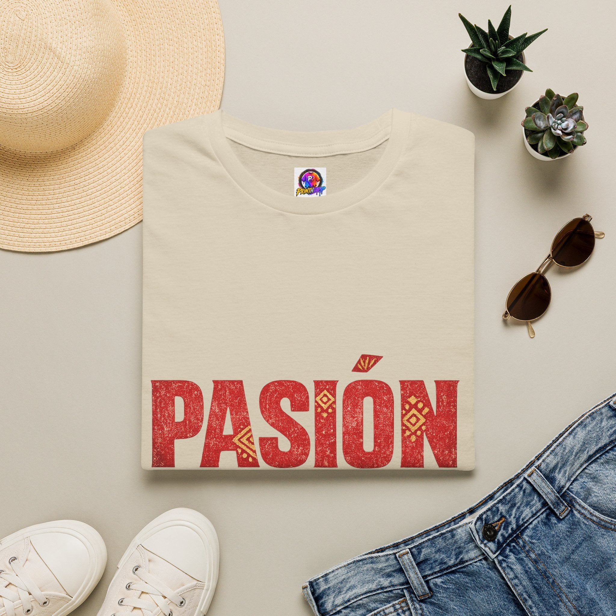 Spain Pasión Roja T-Shirt — Bold Spanish Pride Graphic Tee