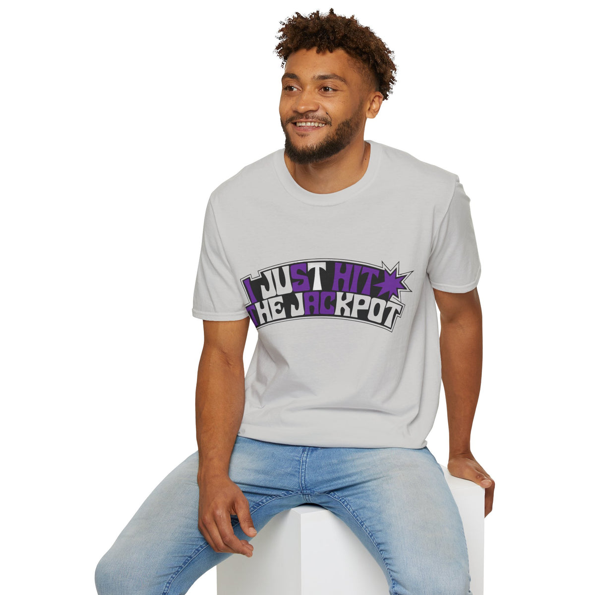 Just Hit the Jackpot T-Shirt — Retro Casino Graphic Tee - Trending Now - August 2026