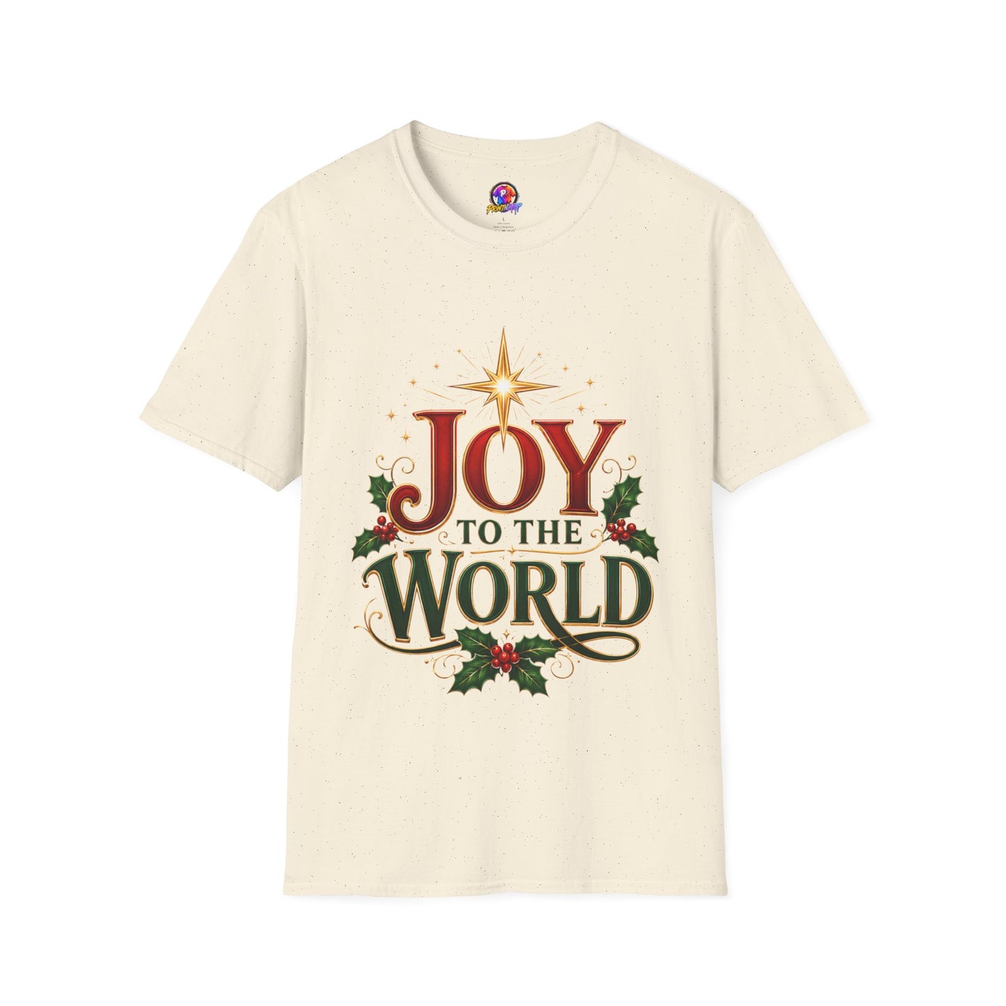 Joy to the World T-Shirt — Festive Christmas Holiday Tee
