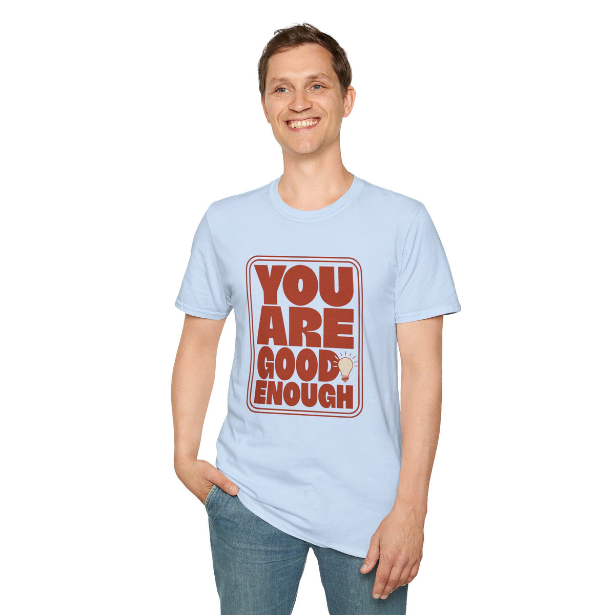 T-Shirt — "You Are Good Enough" Retro Affirmation Tee - Trending Now - August 2026