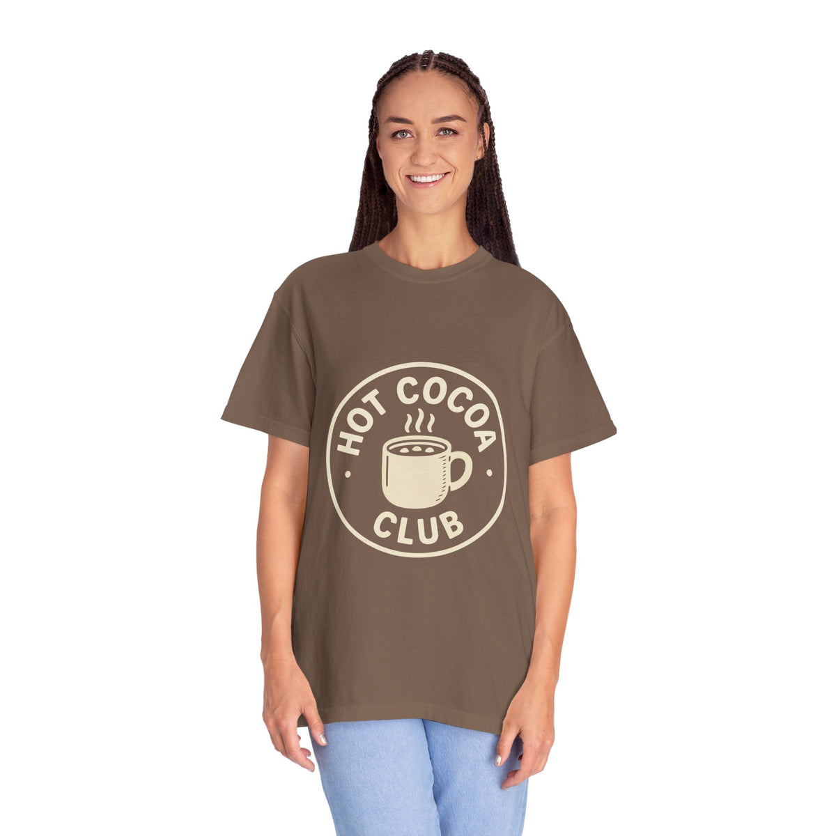 Hot Cocoa Club Winter Graphic T-Shirt - Trending Now - October 2026