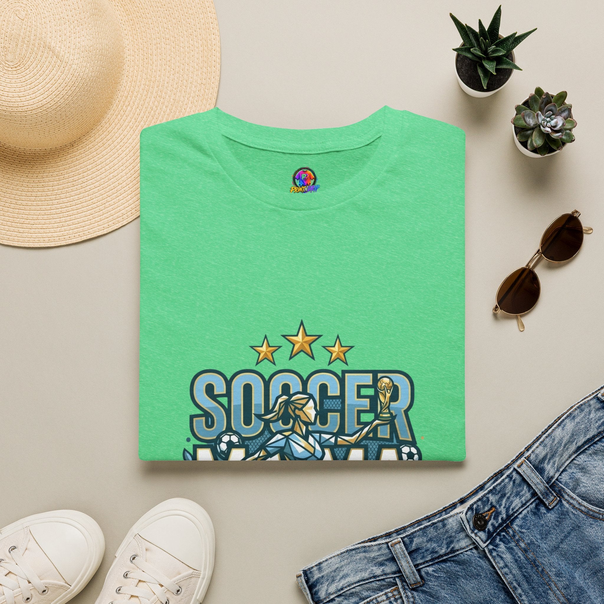 Soccer Mama 2026 T-Shirt — Women's Supporter Mom Tee