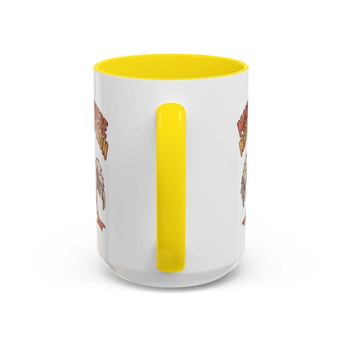 Coffee Mug — "Manners Were Never An Option" Funny Rude Chicken Accent Mug