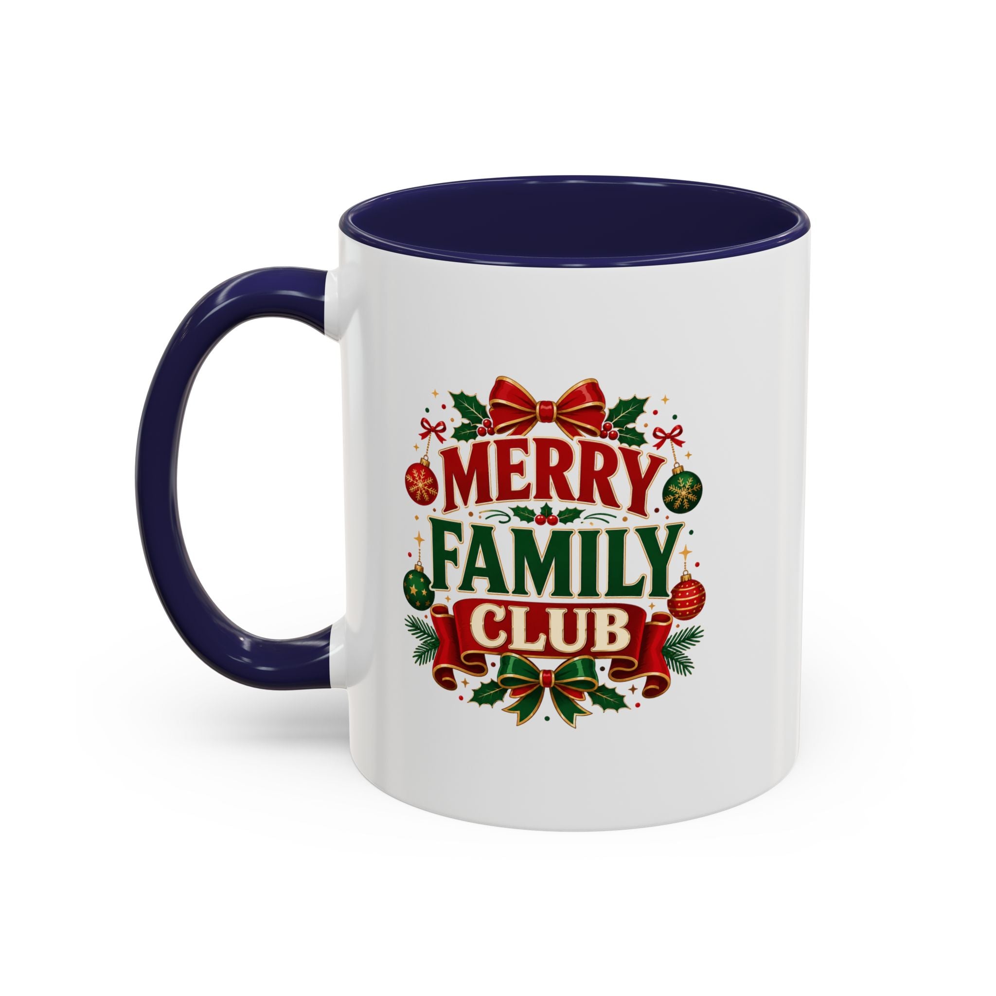 Accent Coffee Mug Merry Family Club