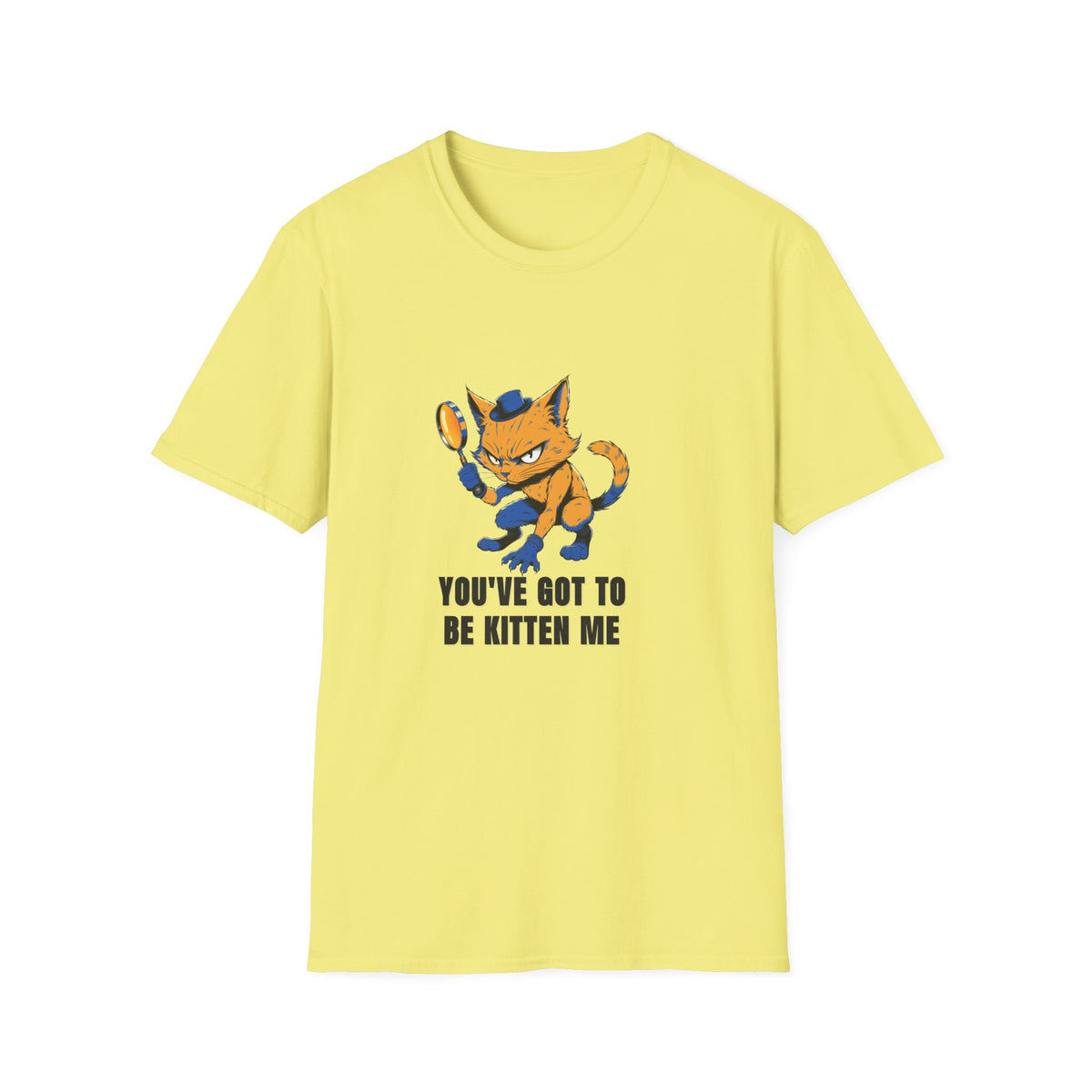 Detective Cat T-Shirt – "You've Got to Be Kitten Me" Funny Graphic Tee - Trending Now - August 2026