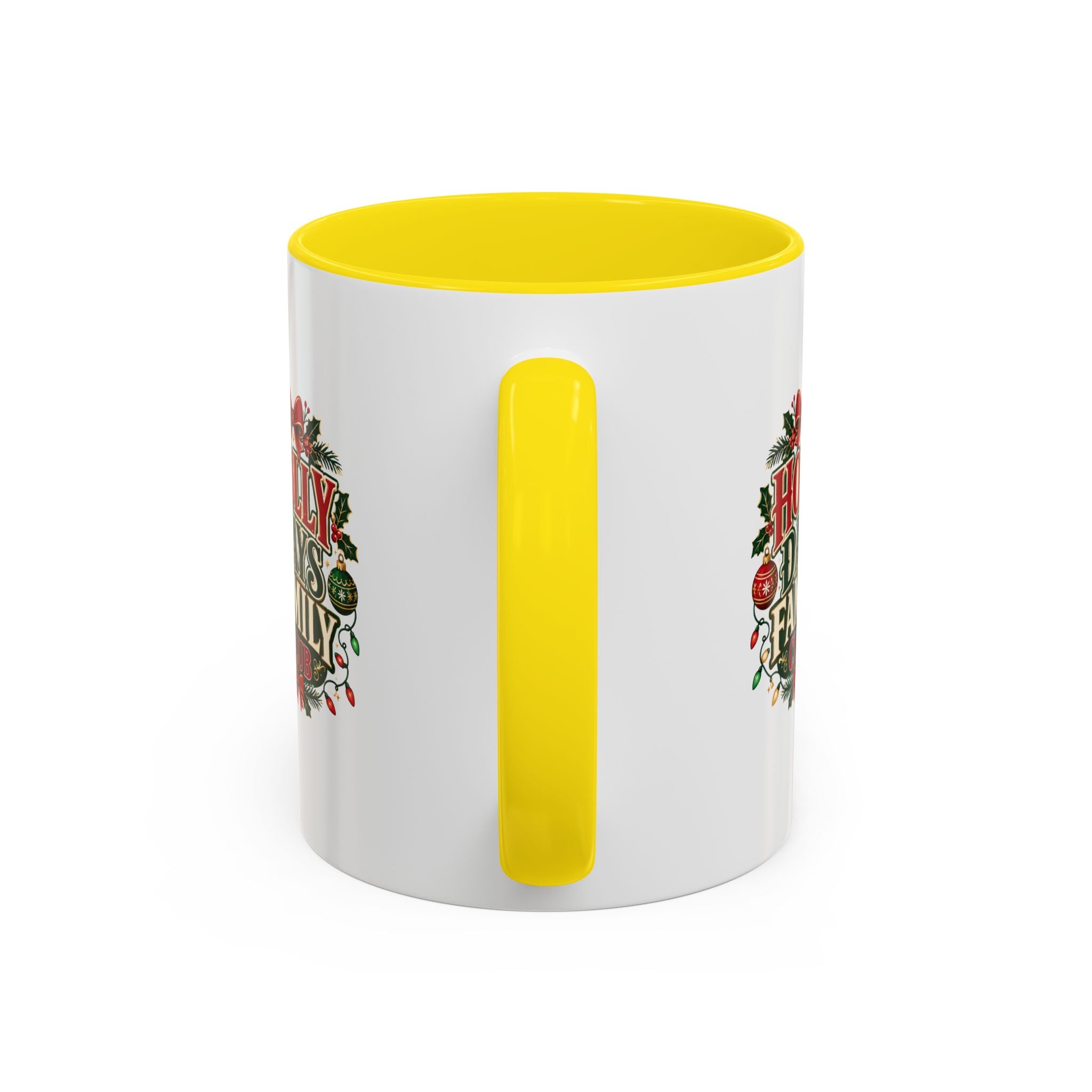 Accent Coffee Mug Holly Days Family