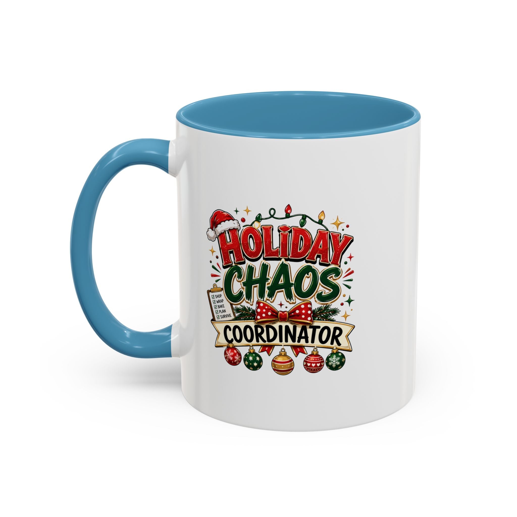 Accent Coffee Mug Holiday Chaos Coordinator