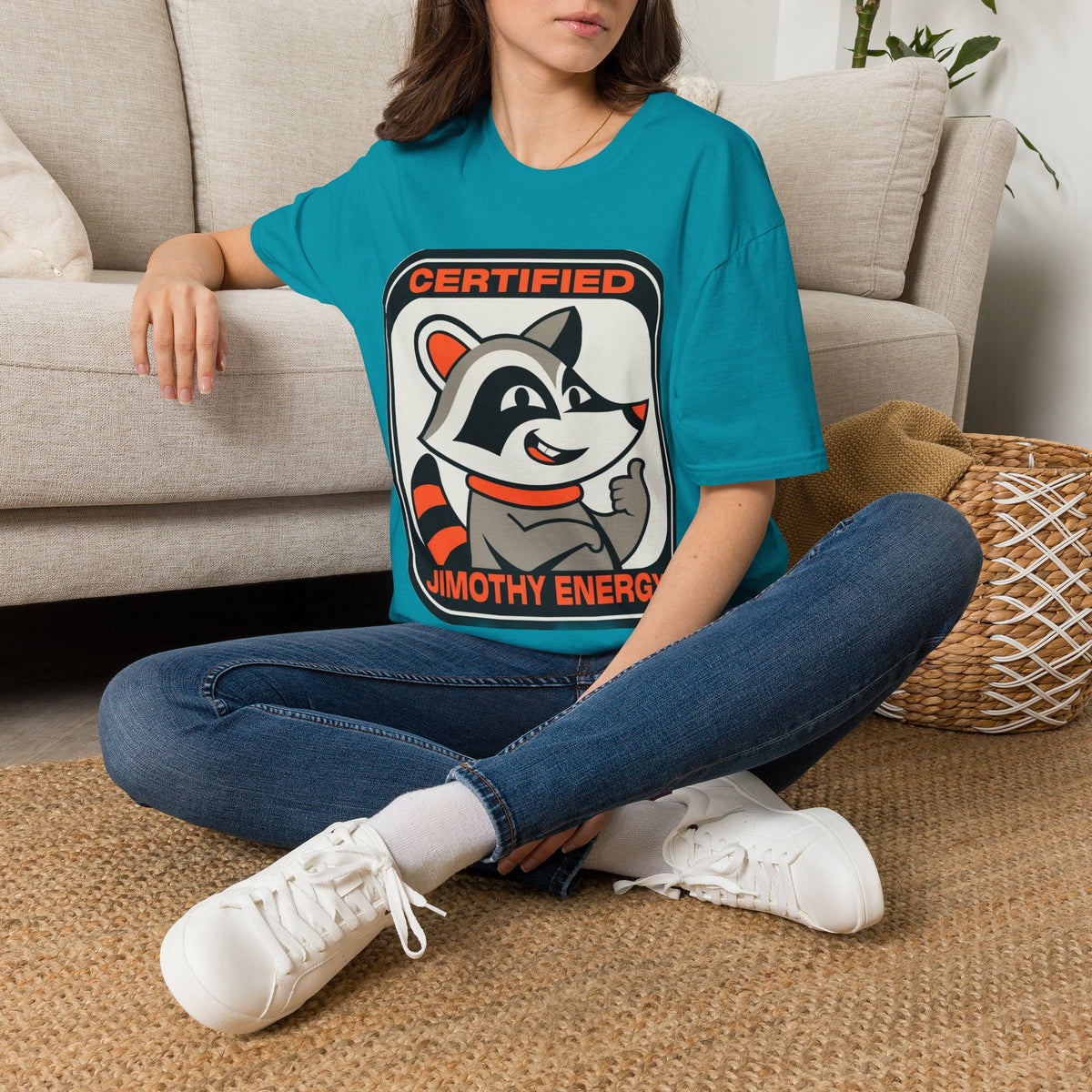 Certified Timothy Energies T-Shirt — Retro Raccoon Graphic Tee - Trending Now - August 2026