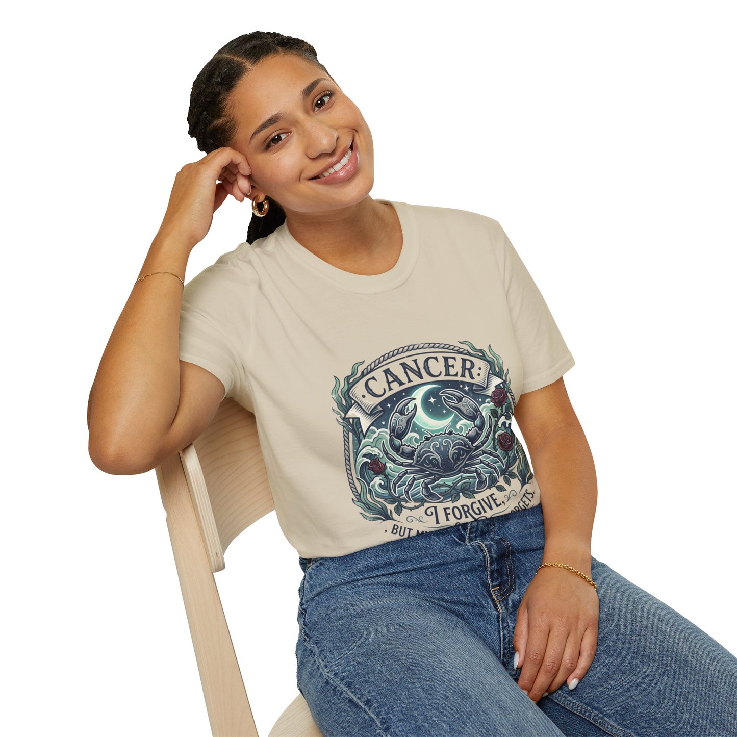 Cancer Zodiac T-Shirt — Crab Constellation Sign Tee