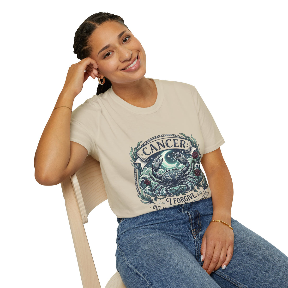 Cancer Zodiac T-Shirt — Crab Constellation Sign Tee