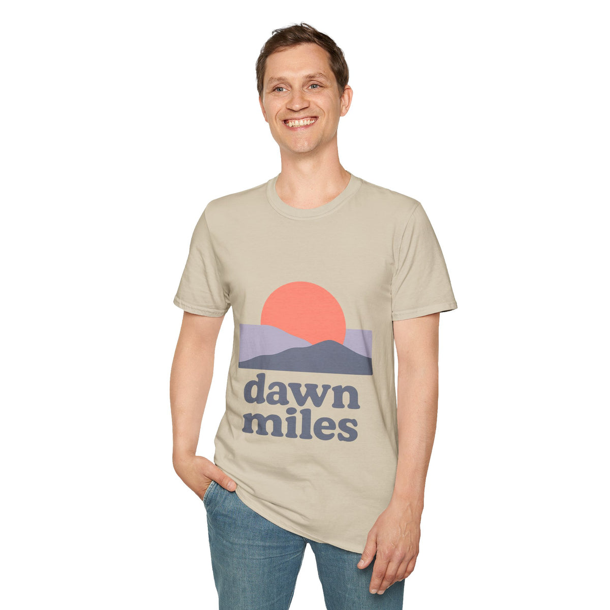 Dawn Miles Running Tee — Sunrise Graphic Short-Sleeve Shirt - Trending Now - September 2026