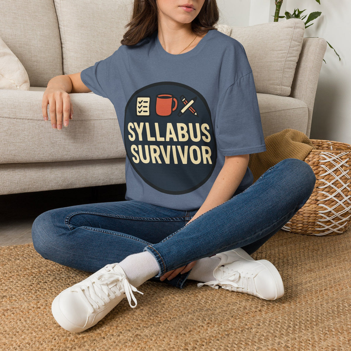Syllabus Survivor T-Shirt — Funny Teacher/Student Back-to-School Tee - Trending Now - August 2026
