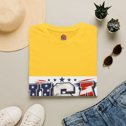 USA Flag Graphic T-Shirt — Patriotic American Pride Tee