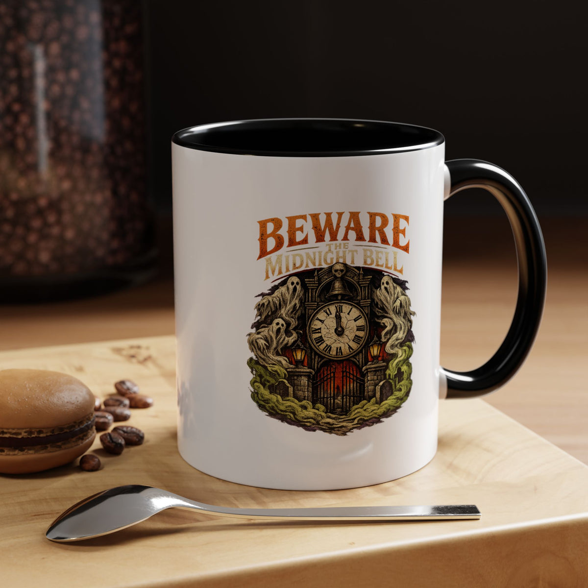 Halloween Beware Accent Coffee Mug