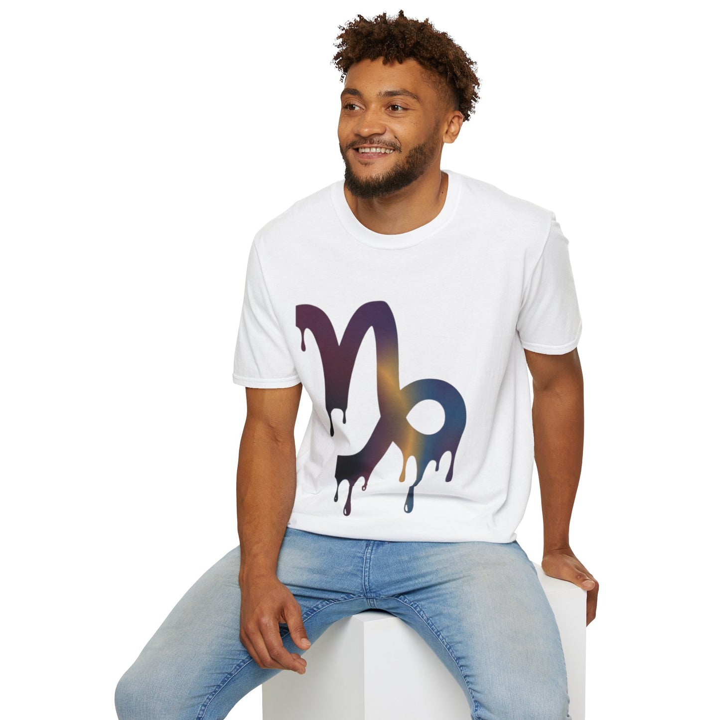 Dripping Gradient Capricorn T-Shirt