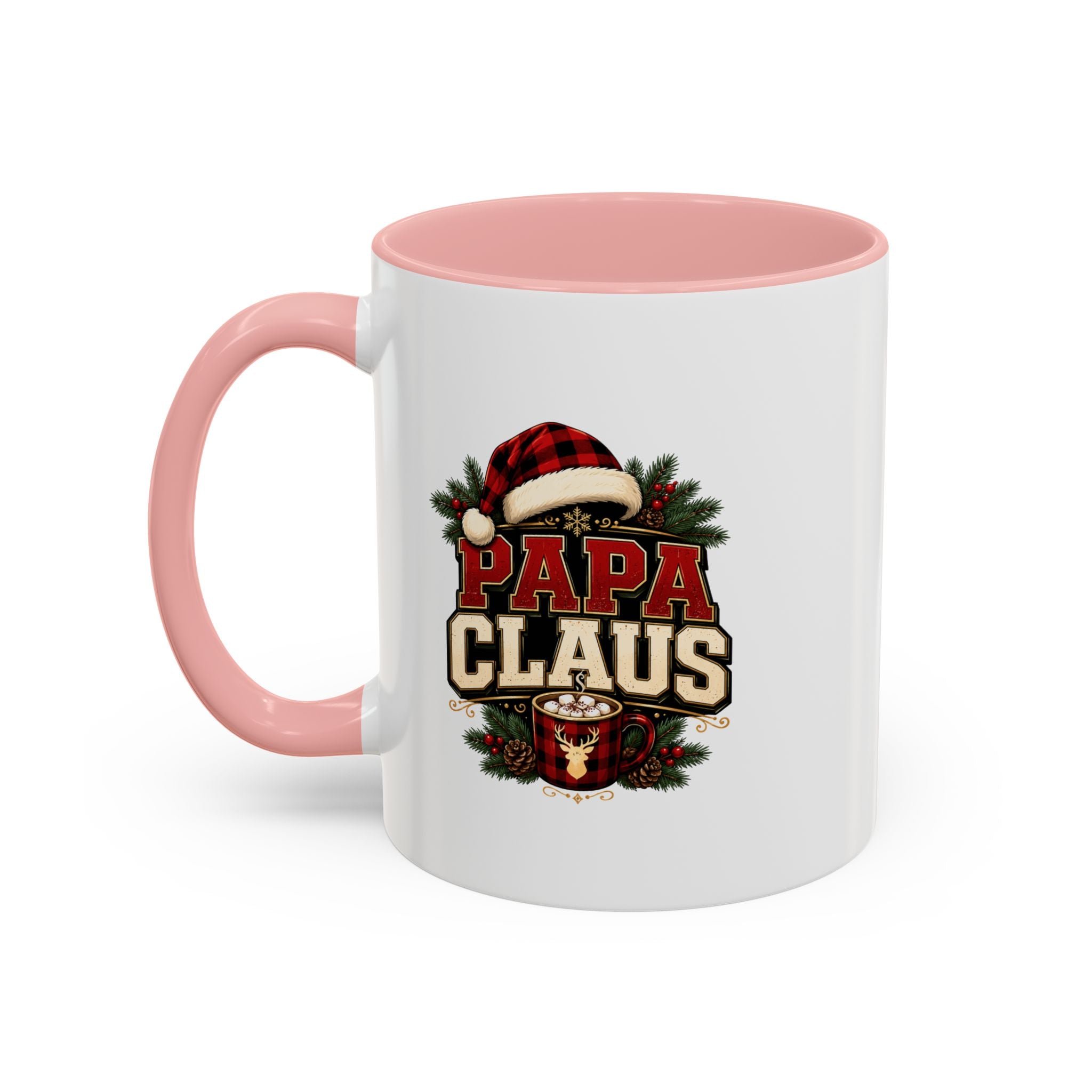 Papa Claus Coffee Mug – Christmas Dad Holiday Accent Mug