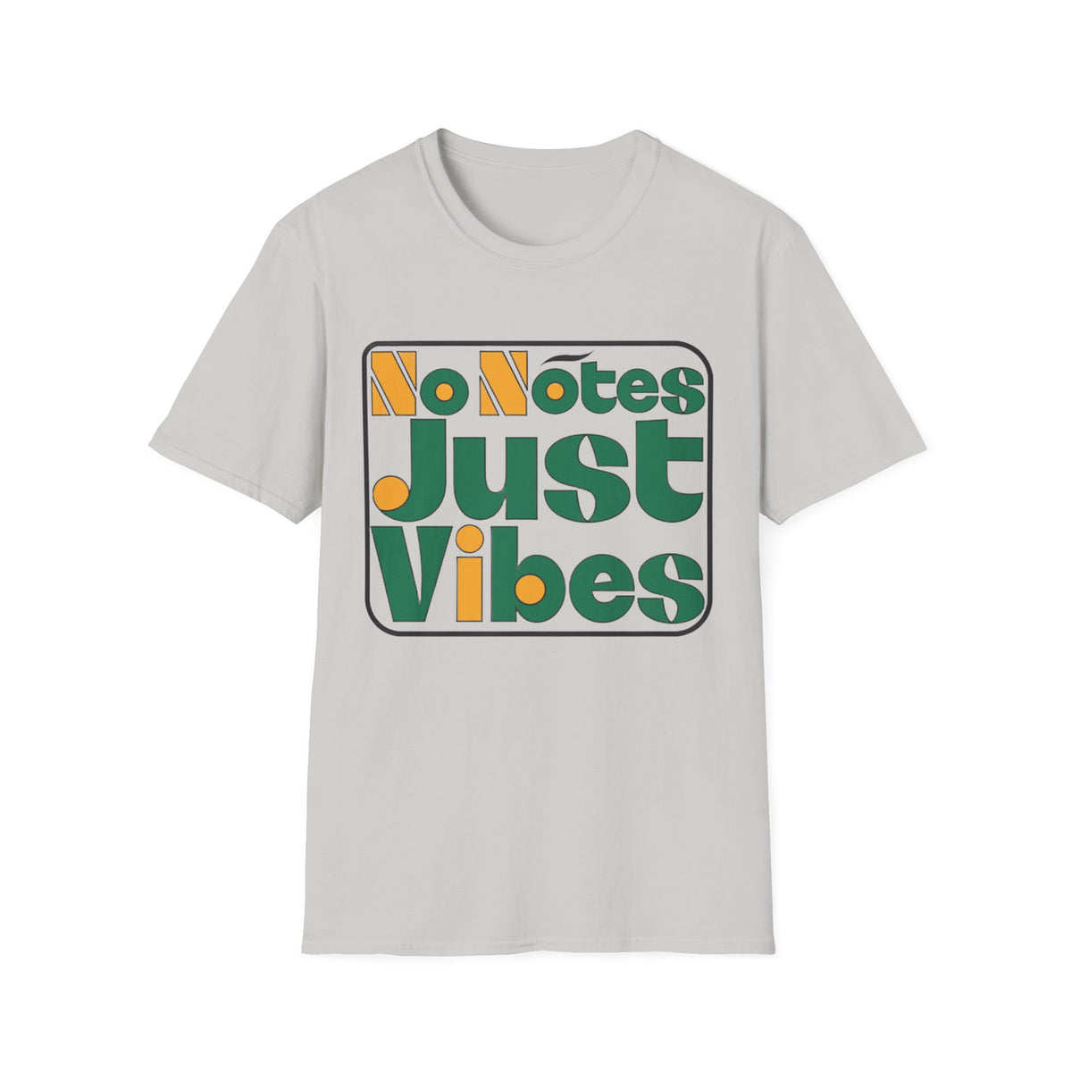 Just Vibes T‑Shirt — "No Notes Just Vibes" Retro Graphic Tee - Trending Now - August 2026