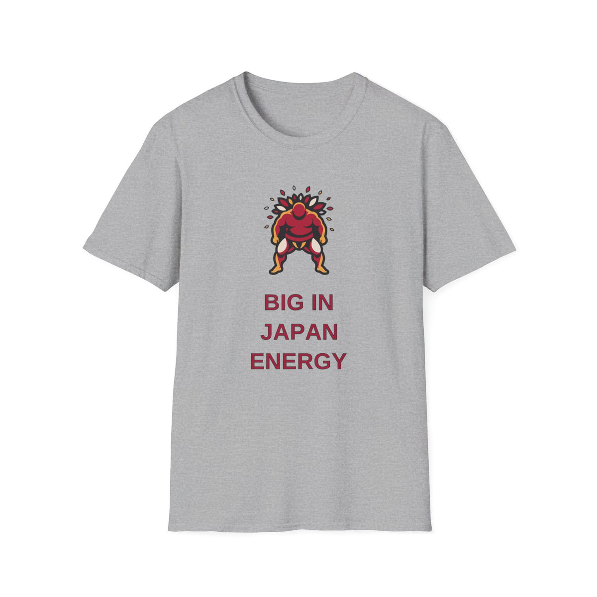 Japan Sumo Graphic T-Shirt — "Big in Japan Energy" Cotton Tee - Trending Now - August 2026