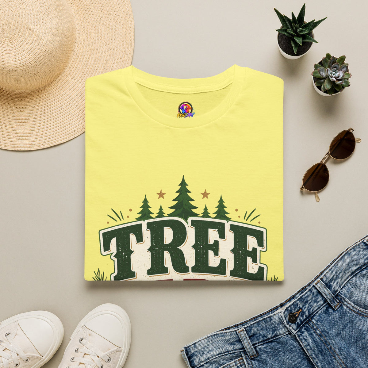T-Shirt — Tree Farm Vibes Graphic Tee
