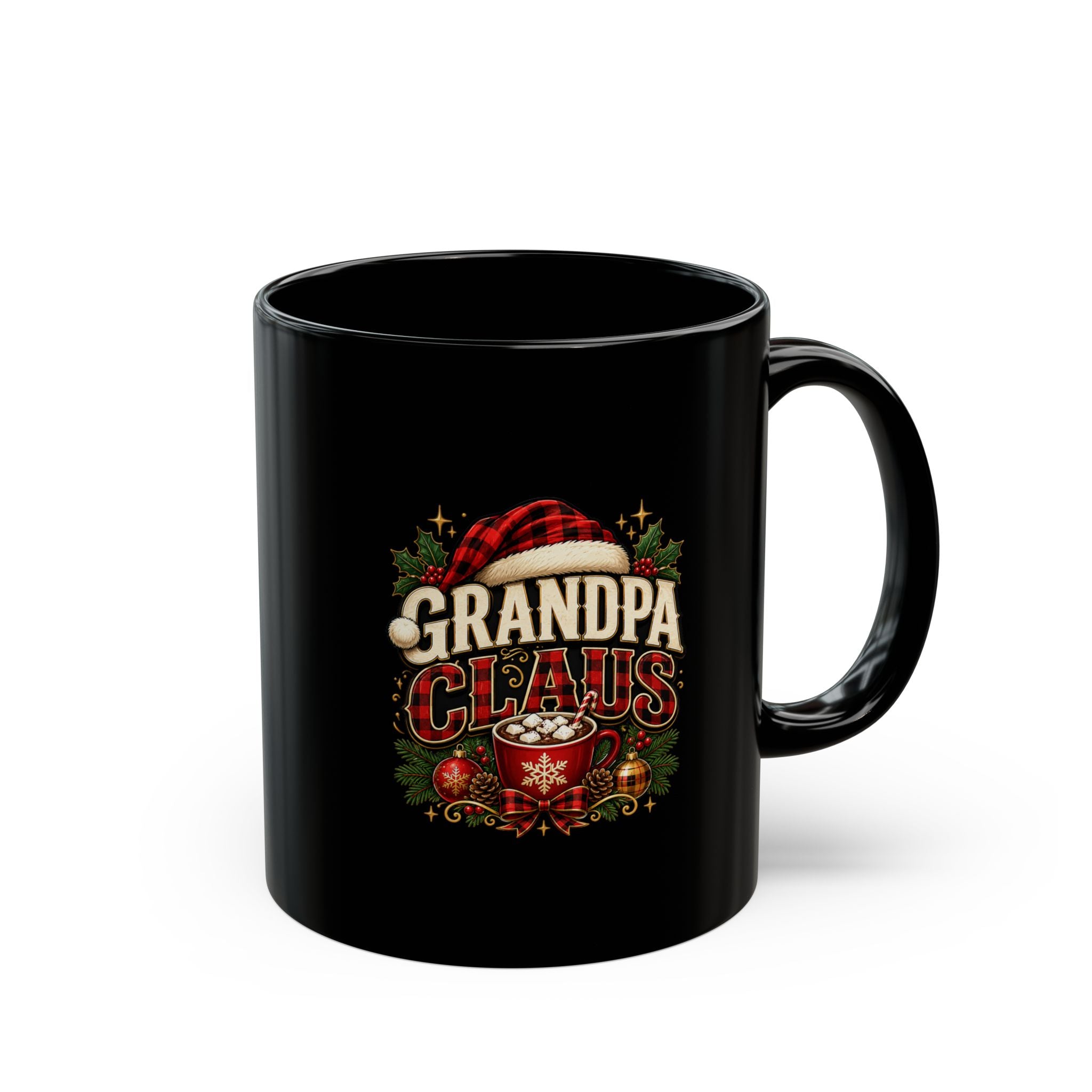 Grandpa Claus Christmas Mug — Festive Holiday Gift for Grandfathers