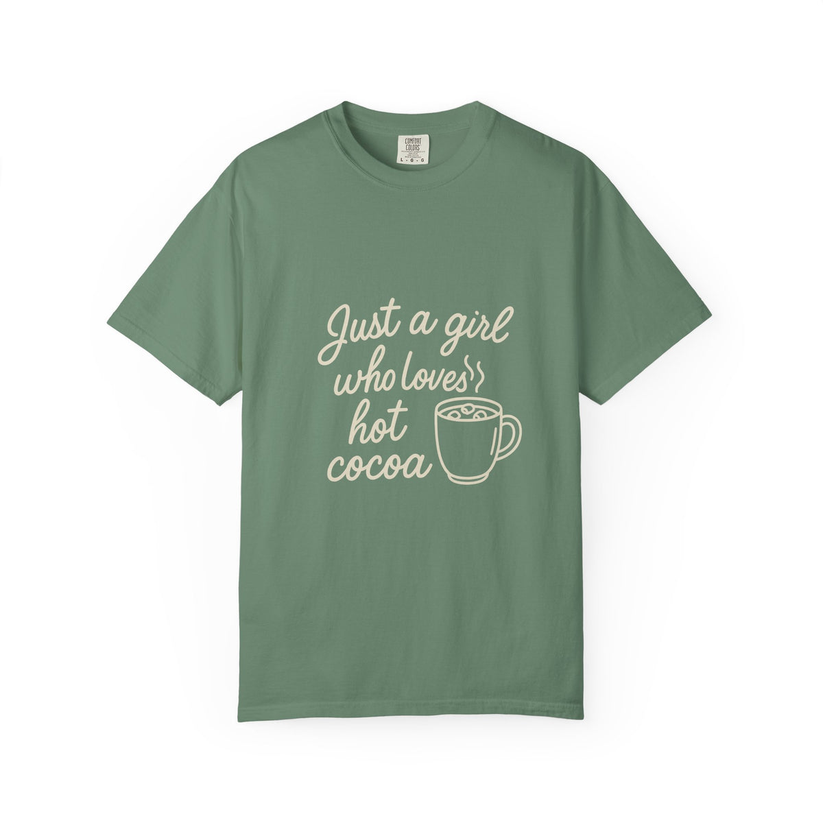 Hot Cocoa Lover T-Shirt — "Just a Girl Loves Hot Cocoa" Graphic Tee - Trending Now - October 2026
