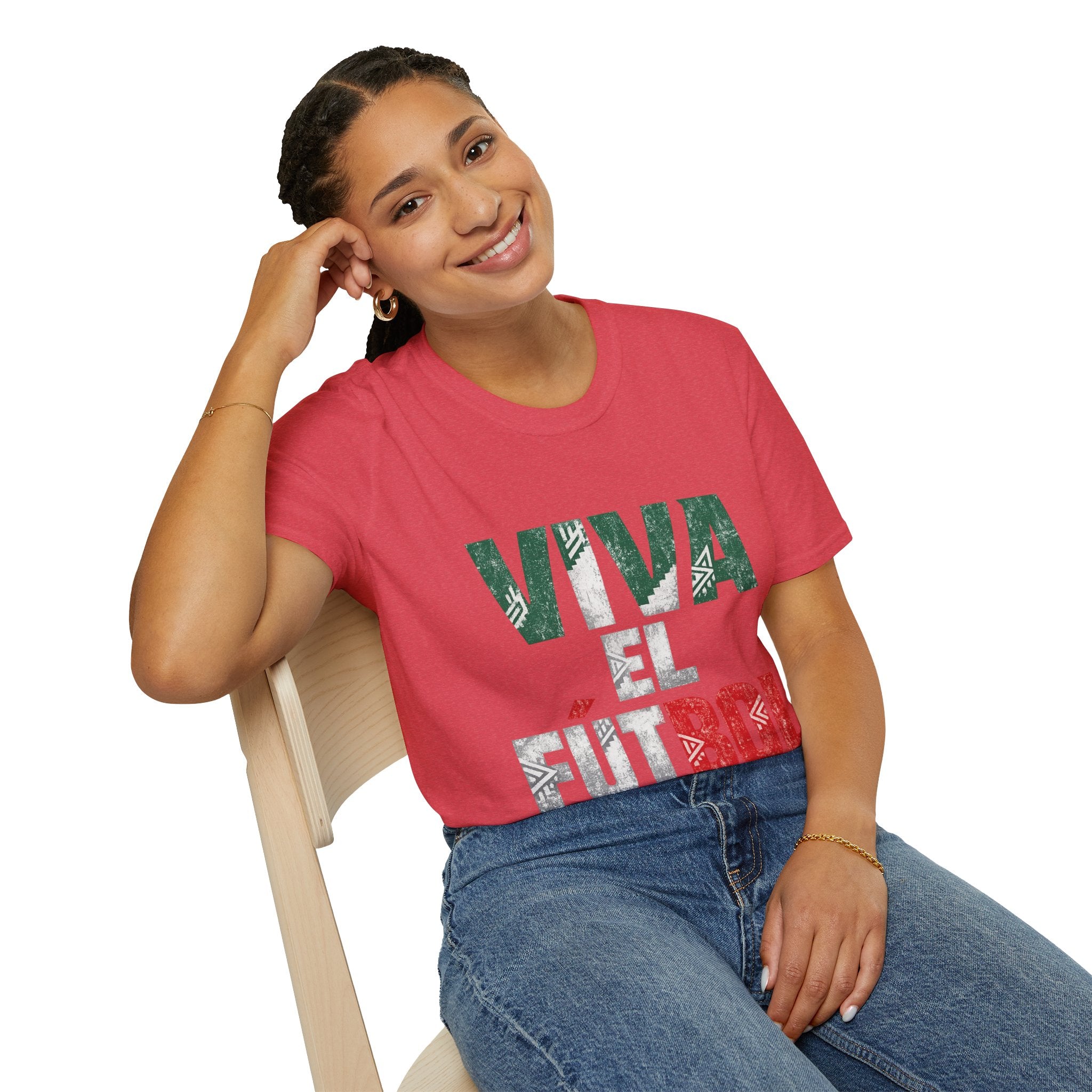 Mexico T-Shirt — "Viva El Fútbol" Mexican Soccer Graphic Tee