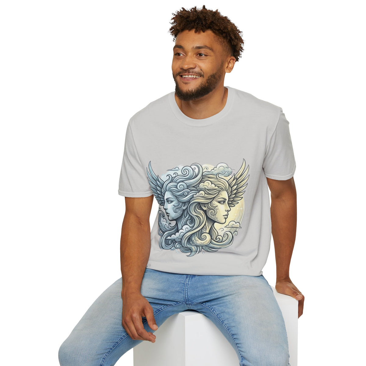 Gemini Zodiac Unisex Softstyle T-Shirt