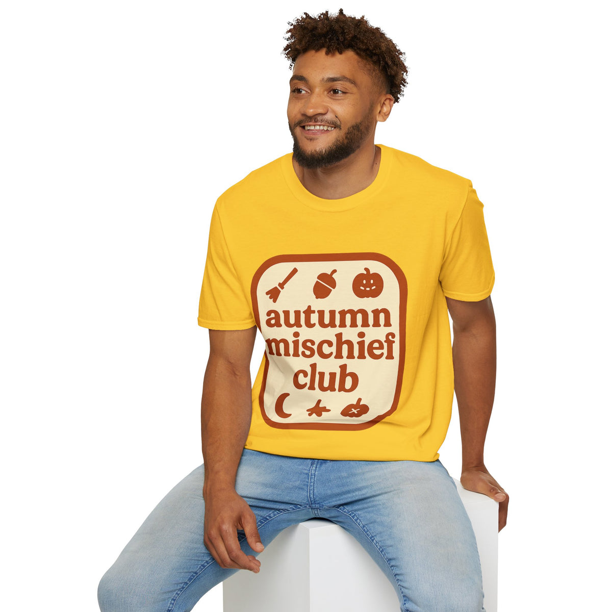 Autumn Mischief Club T-Shirt — Cozy Fall Graphic Tee - Trending Now - August 2026