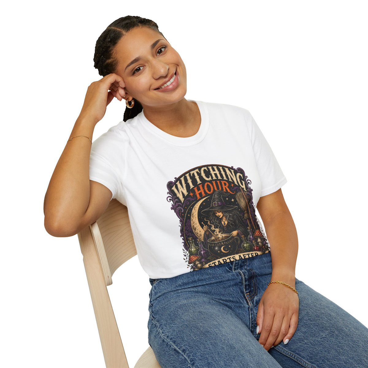 Halloween Witching Hour Softstyle T-Shirt