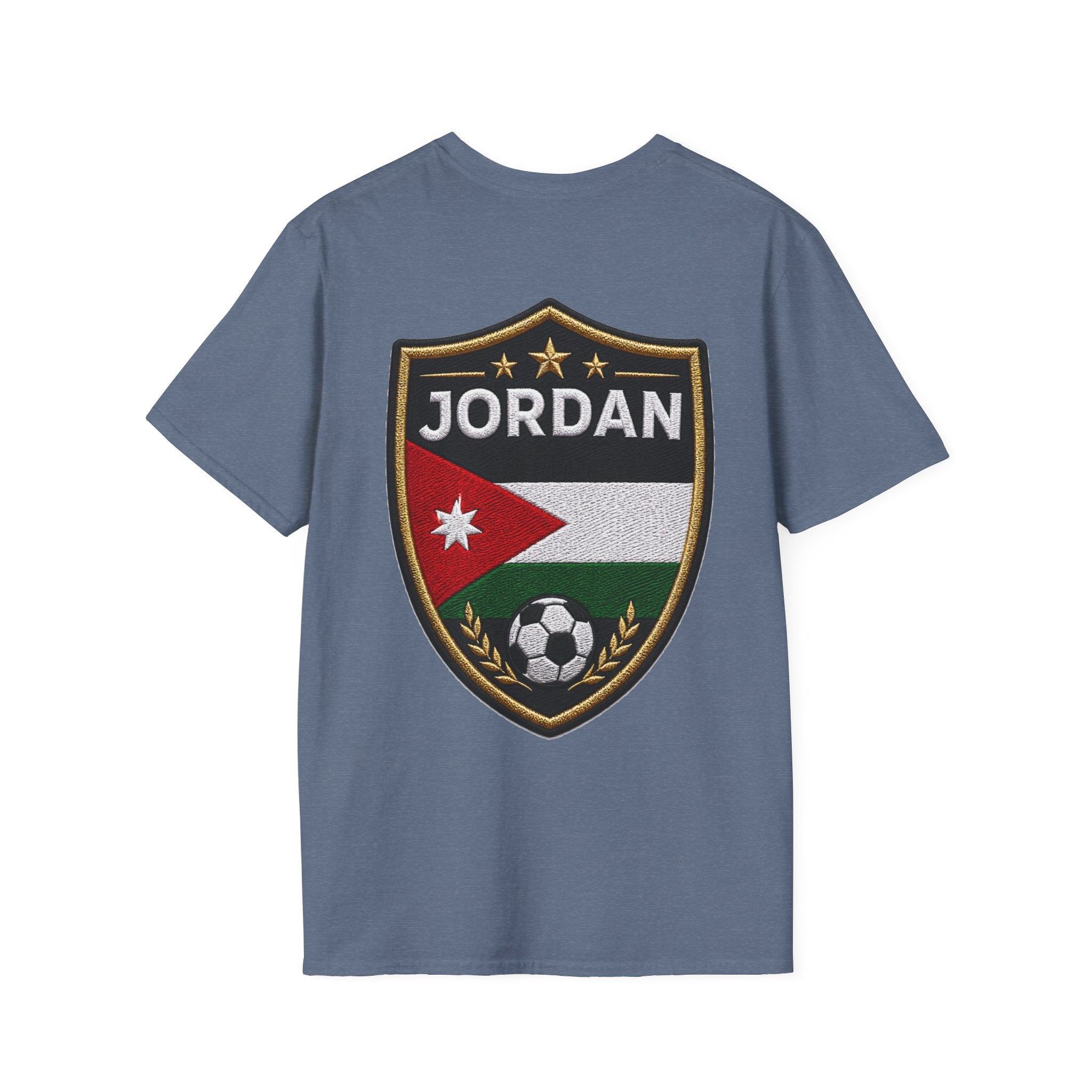 Jordan Soccer T‑Shirt — Desert Courage Flag Design