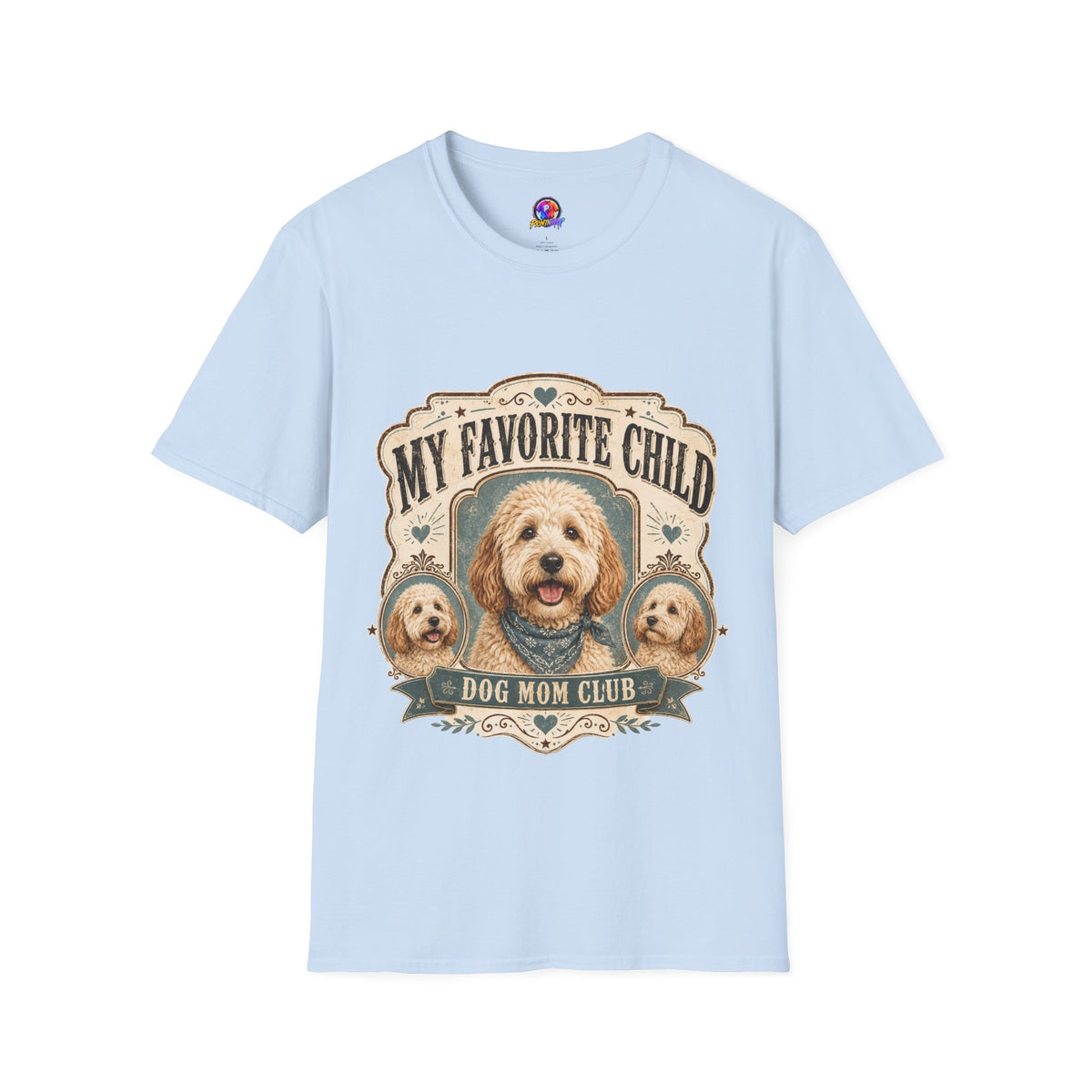 My Favorite Child Dog Mom T-Shirt — Cute Pet Lover Tee
