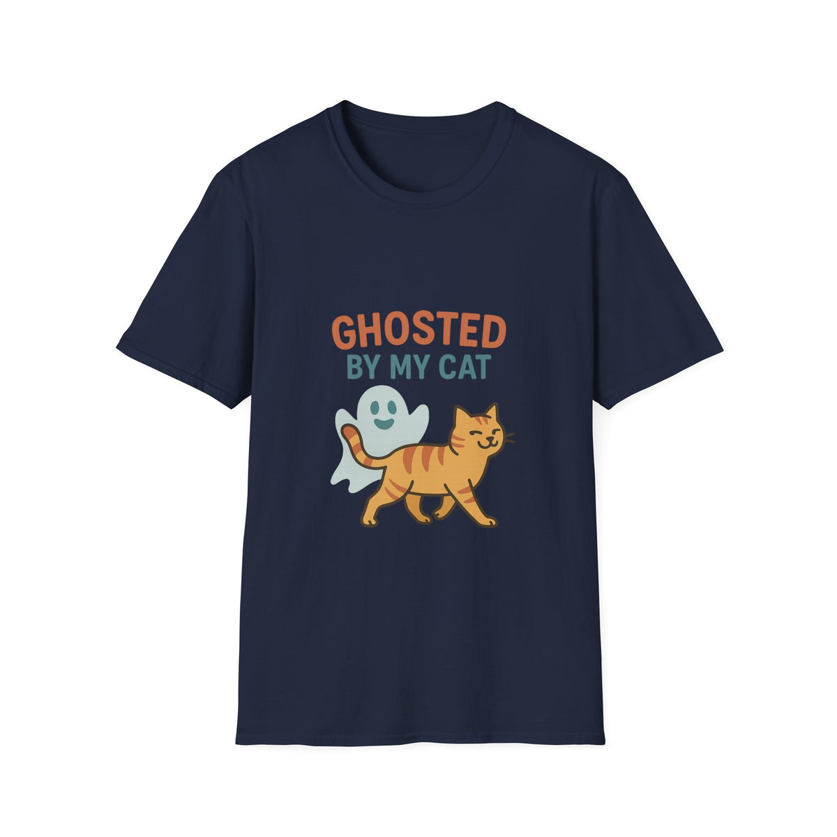 Ghosted By My Cat T-Shirt — Cute Funny Cat Lover Tee - Trending Now - October 2026