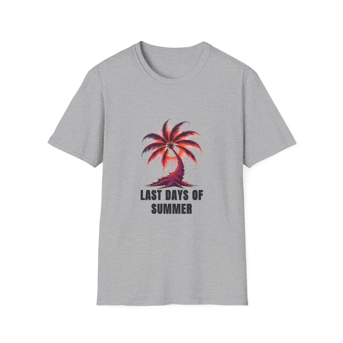Last Days of Summer T-Shirt — Tropical Palm Beach Tee - Trending Now - August 2026