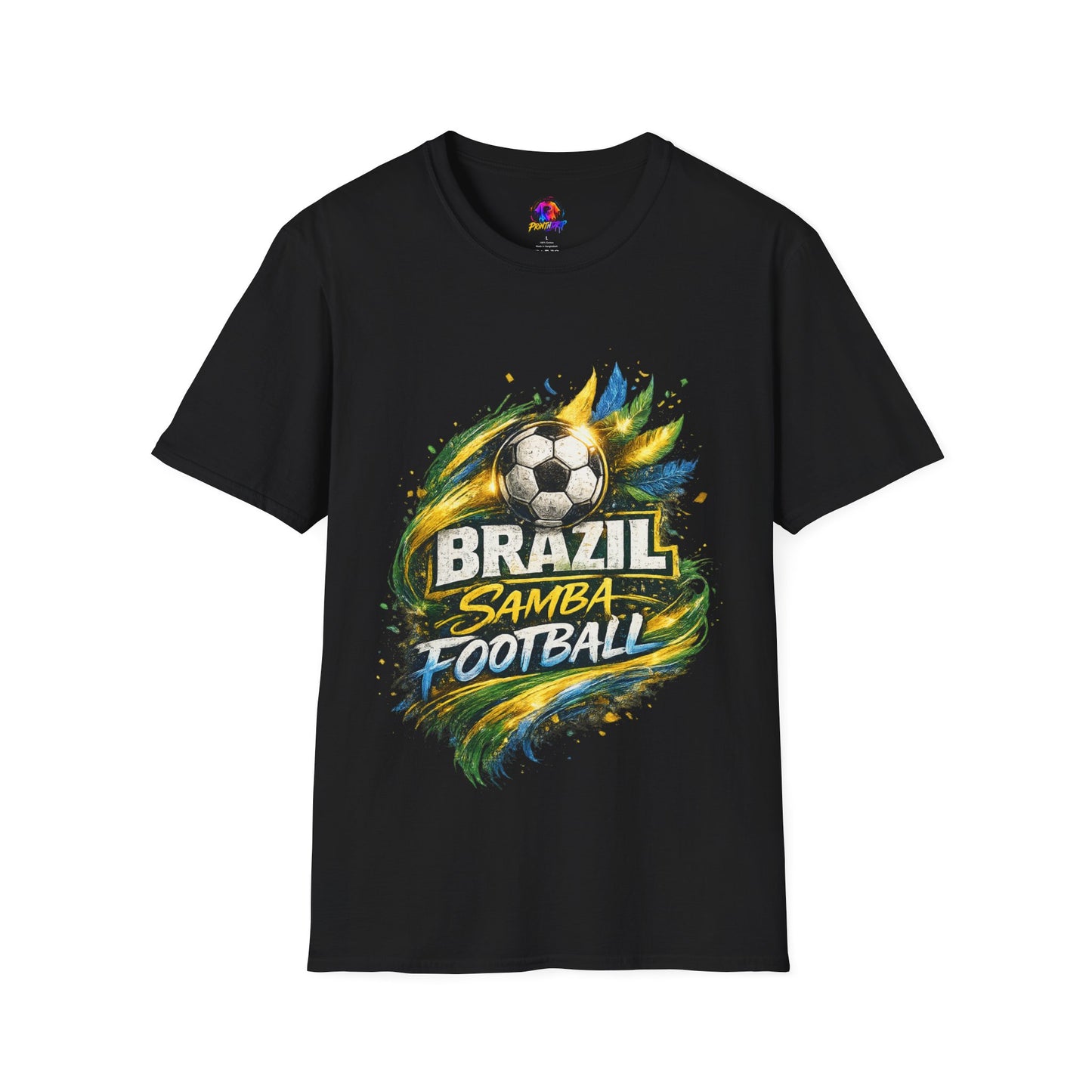 Brazil Samba Football T‑Shirt