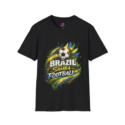Brazil Samba Football T‑Shirt