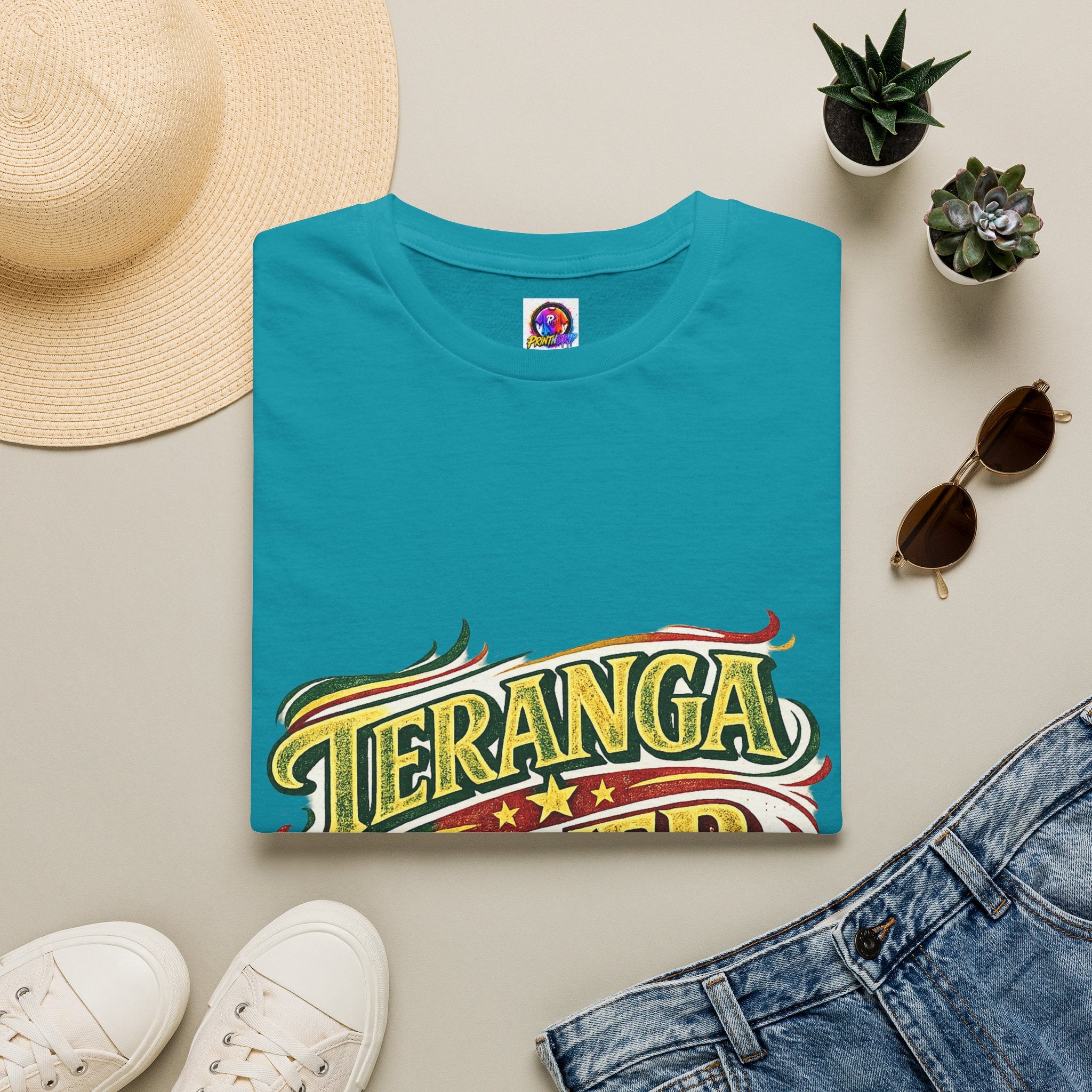 Senegal Teranga Power T-Shirt — Retro Senegal Pride Graphic Tee
