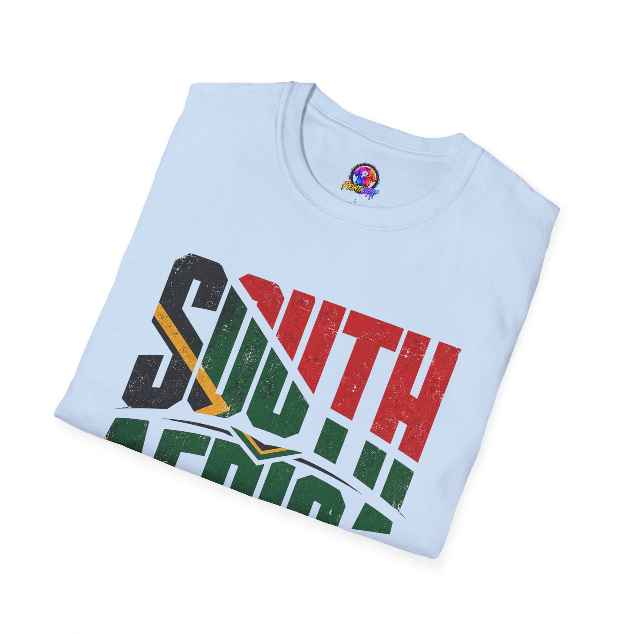South Africa Soccer T-Shirt — Vintage Flag Football Fan Tee