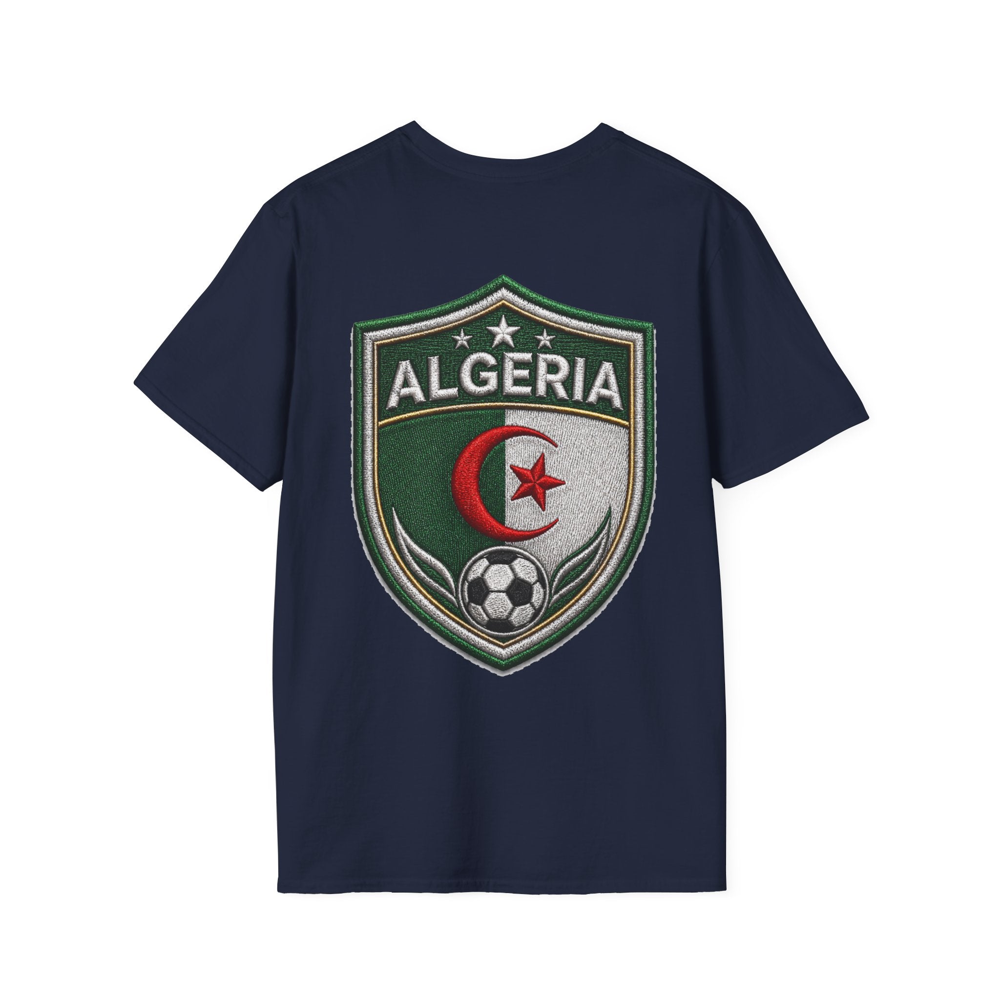 Algeria Football Fan Tee — "Green Desert Fire" Soccer Shirt