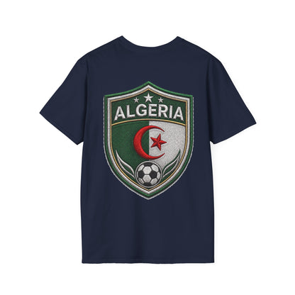 Algeria Football Fan Tee — "Green Desert Fire" Soccer Shirt