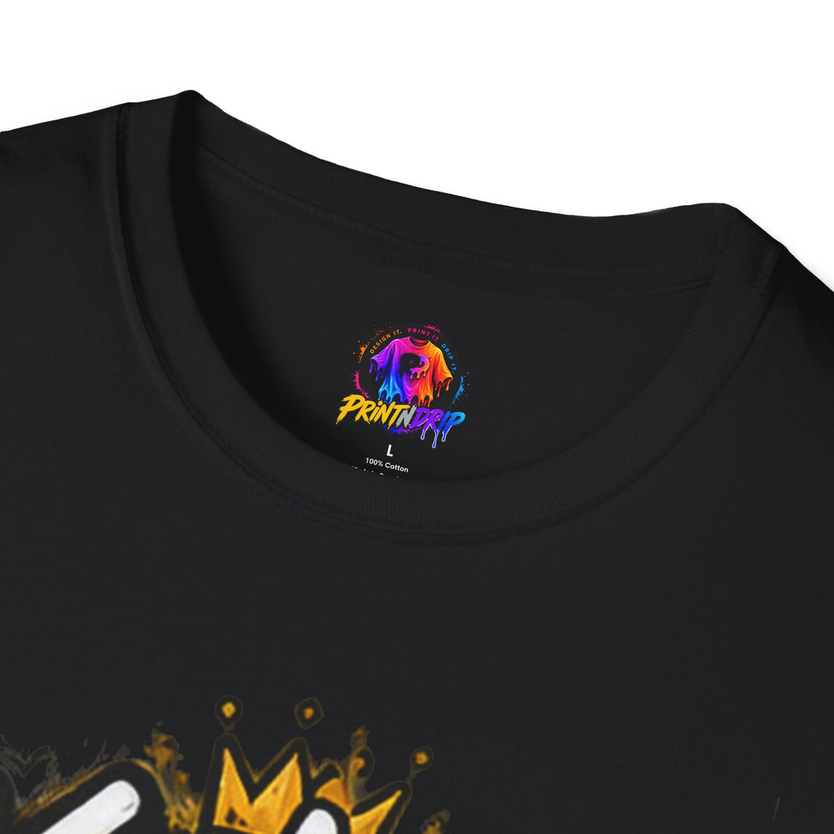 Children's Cancer Awareness T-Shirt — "Kids Fight The Toughest Battles" Gold Ribbon