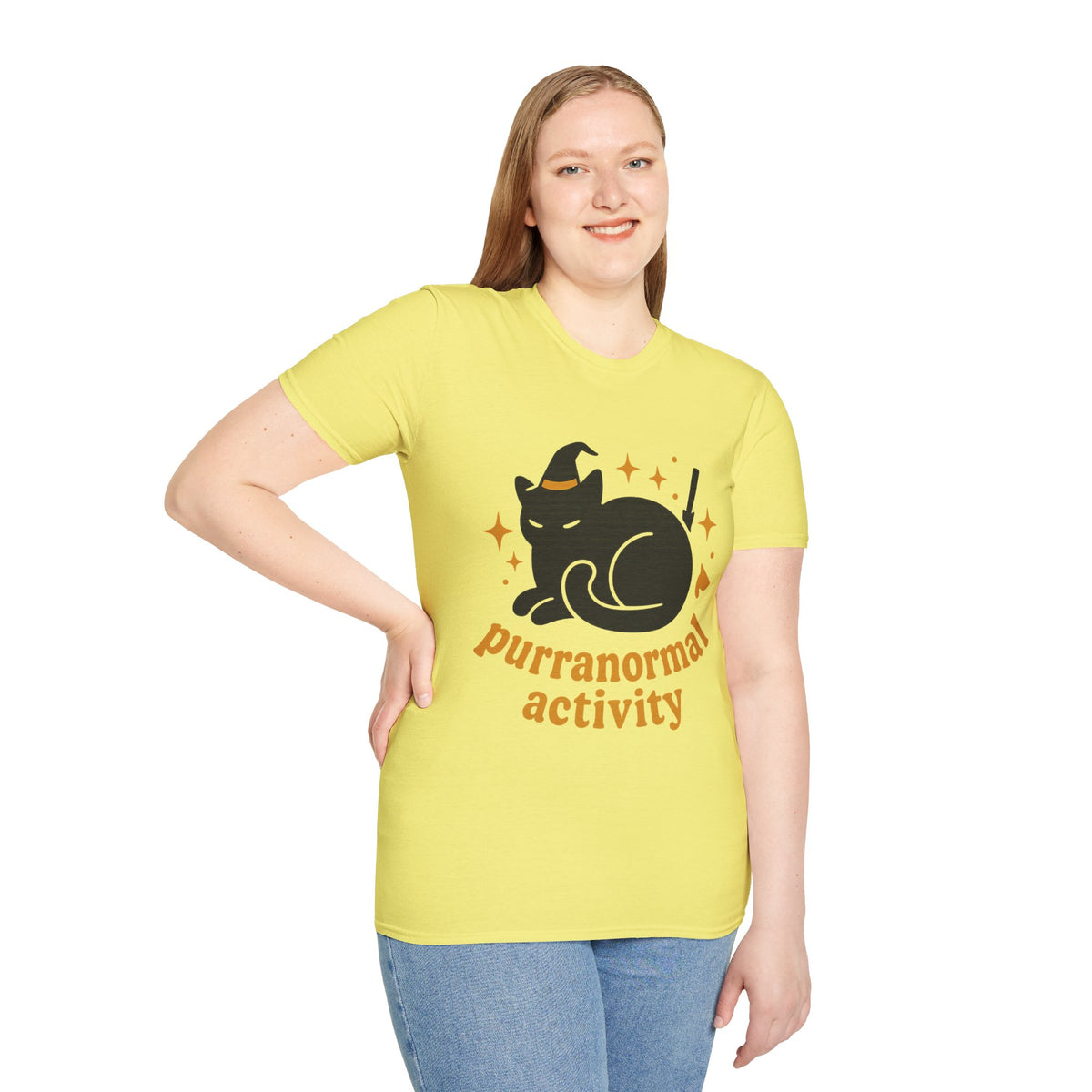 Paranormal Activity Circle T-Shirt — Cute Retro Ghost & Stars Tee - Trending Now - August 2026