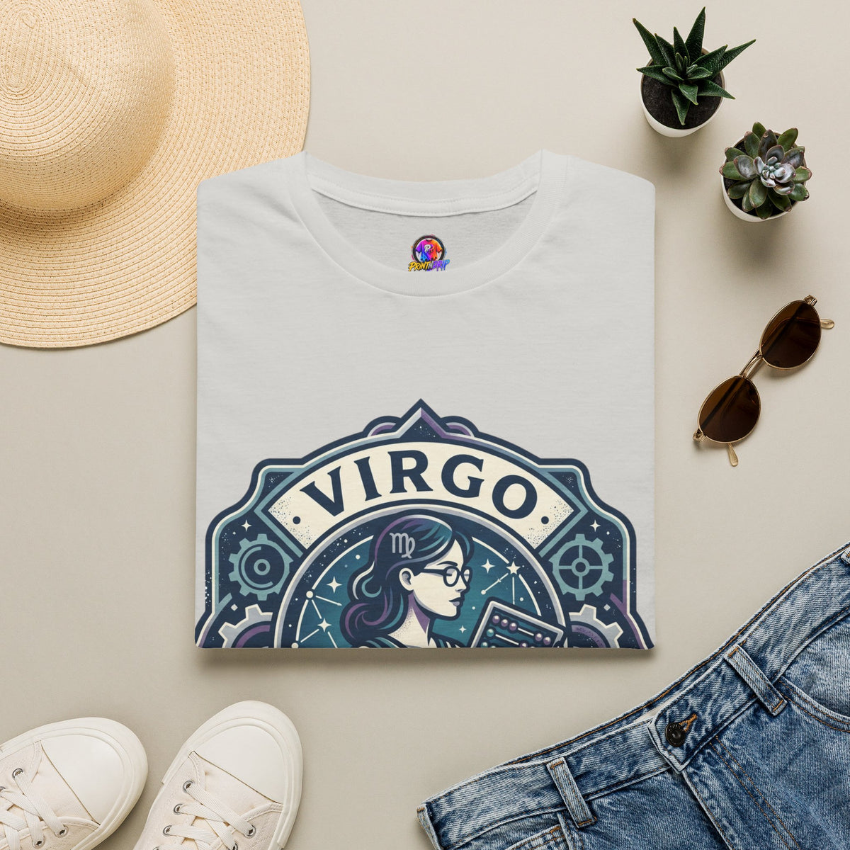 Virgo 'Professional Problem Solver' T-Shirt — Zodiac Astrology Tee for Women
